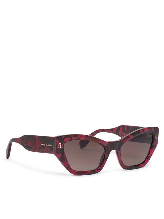 NEW!!! Marc Jacobs MJ1117/S I34HA Burgundy Marble Cat-Eye Sunglasses Authentic main image 10